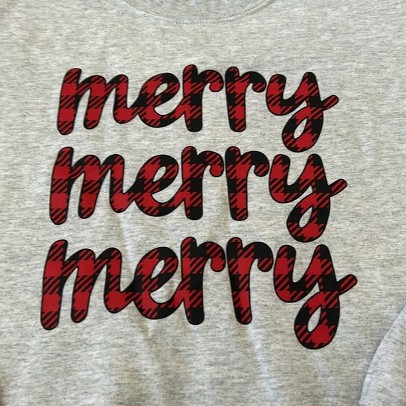 Merry Merry Merry sweatshirt - Picture 3 of 5